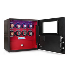 Watch Winder Safe for 8 Watches