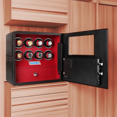 Watch Winder Safe for 8 Watches