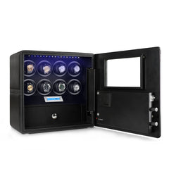 Watch Winder Safe for 8 Watches