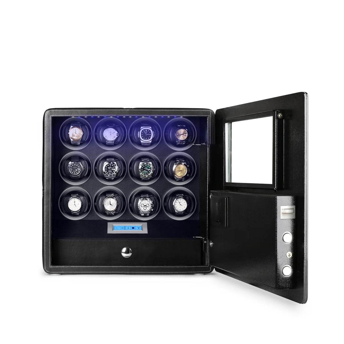 Watch Winder Safe for 12 Watches