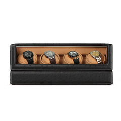 Elevate Your Watch Collection with Ostrich Leather 4 Winders