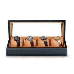 Elevate Your Watch Collection with Ostrich Leather 4 Winders