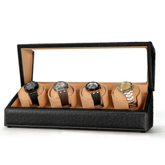 Elevate Your Watch Collection with Ostrich Leather 4 Winders