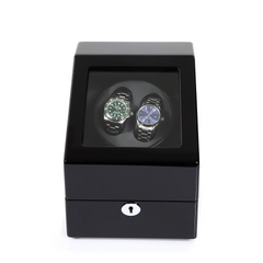 Dual Watch Winders + Extra 3 Watches Storage - Classic Organize in Style