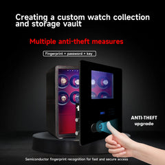 Watch Winder Safe for 8 Watches